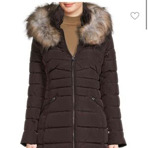 NWT Laundry Faux-Fur Winter Jacket